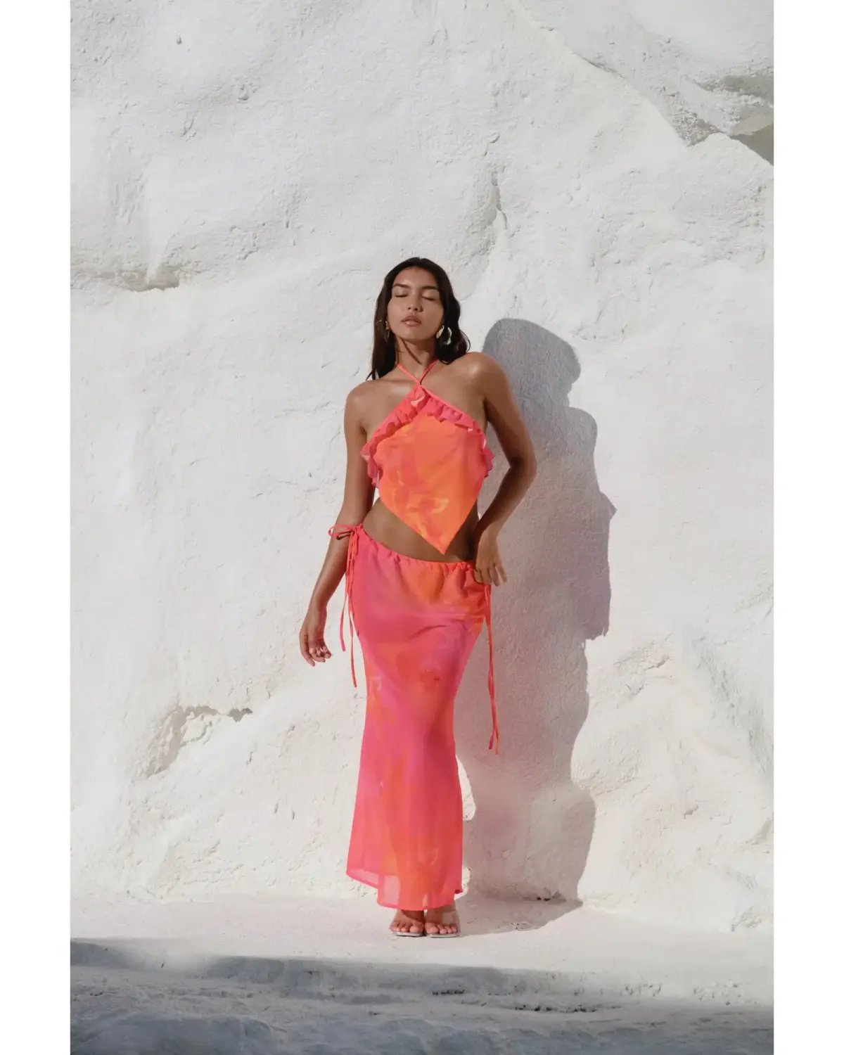 HNTR The Label Rio Set Orange Size XS / AU 6 photo 4