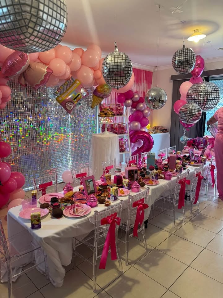Kids party/event chairs and tables for hire- Tiffany chairs and folding trestle tables HIRE ONLY photo 8