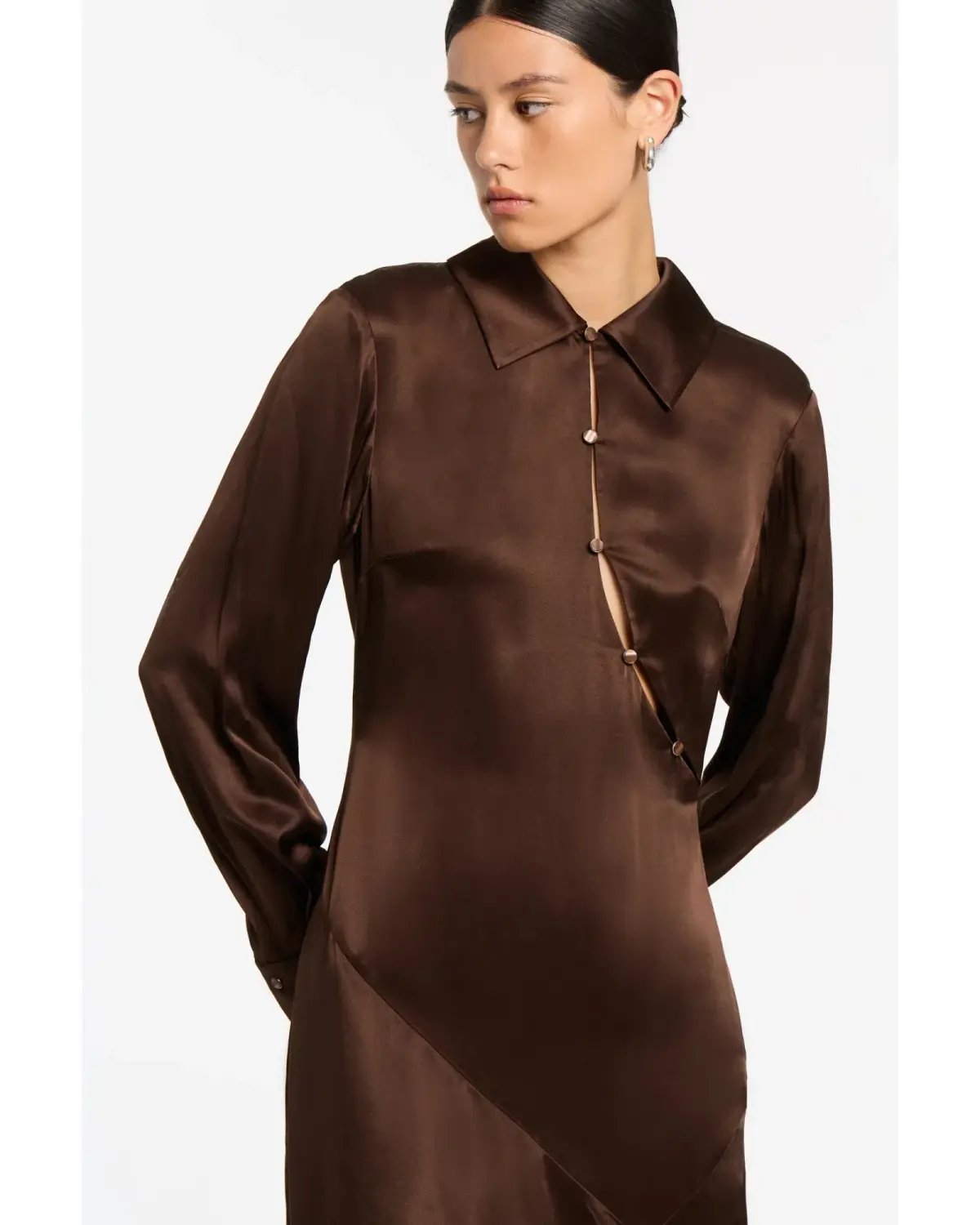 Sir the label Selita Shirt Dress Brown Size 3 / AU 12 photo 2