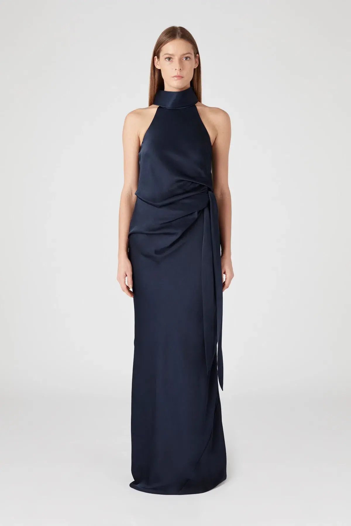 Camilla and Marc Antonelli Gown Navy Size 10 photo 3
