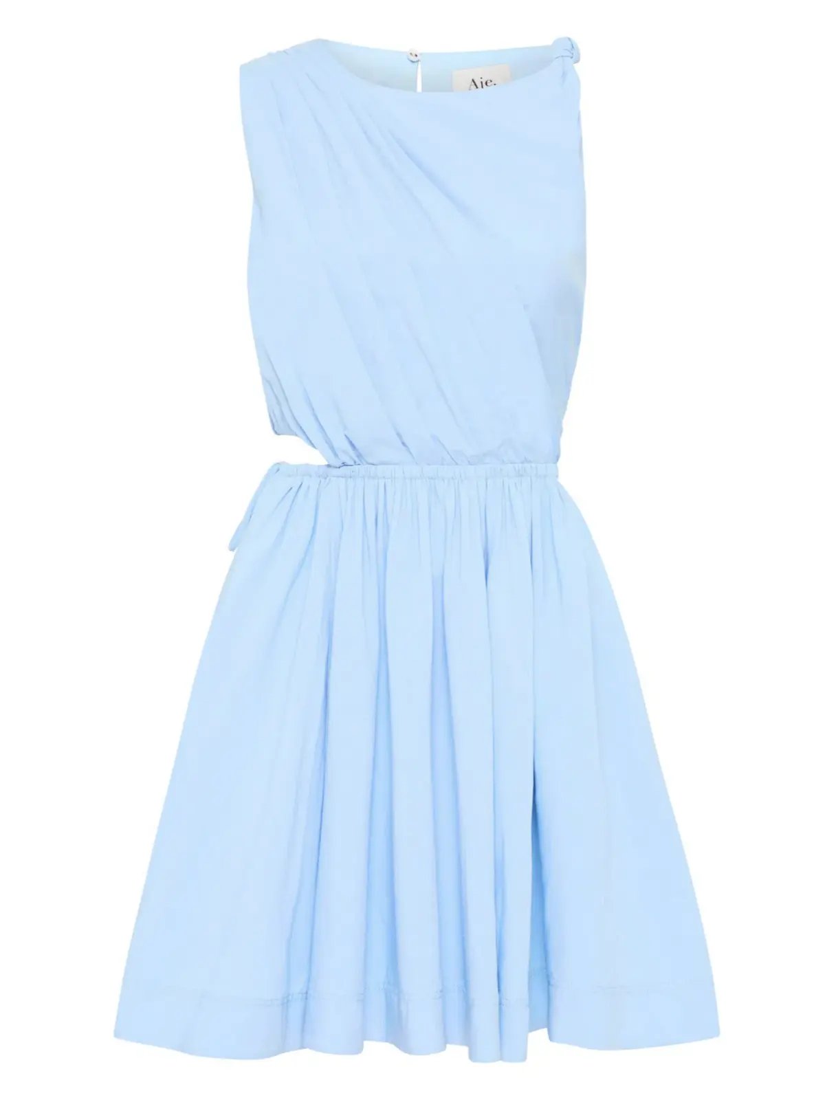 Aje Abbey Twisted Mini Dress in Light Sky Blue Size AU 8 photo 5