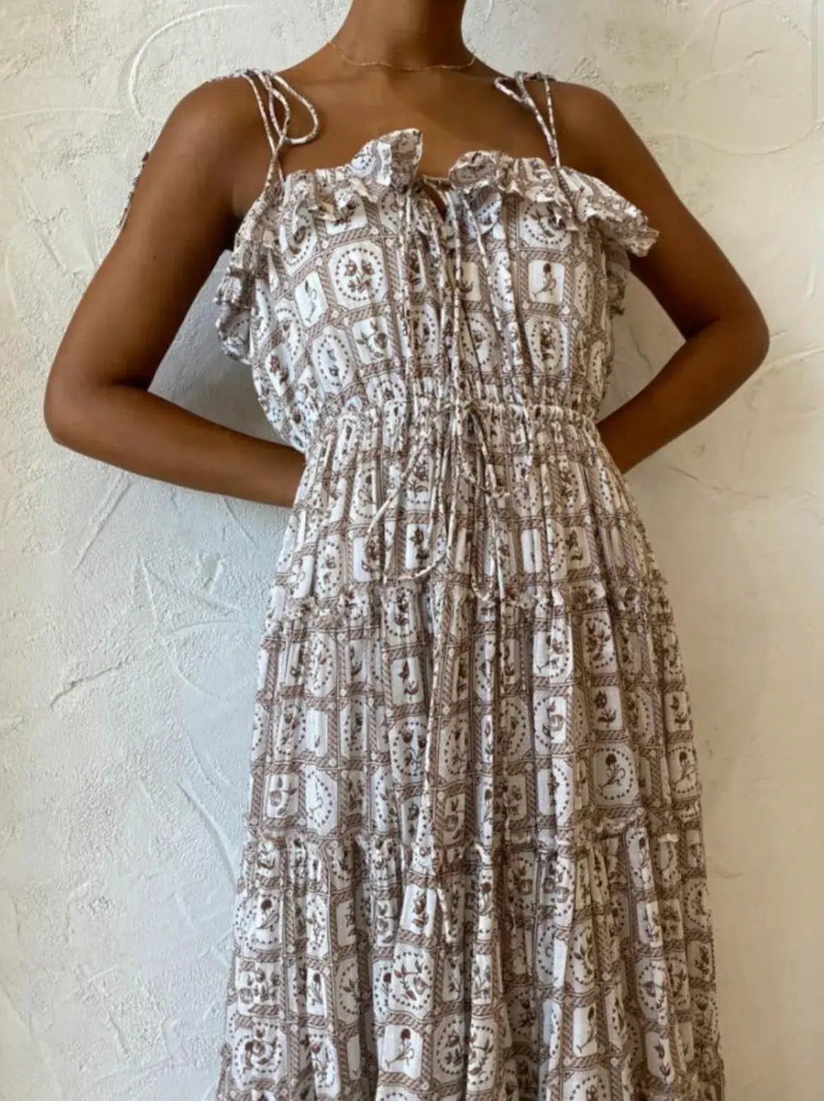 Palm Noosa With Love From Dress Print Size 6 photo 3
