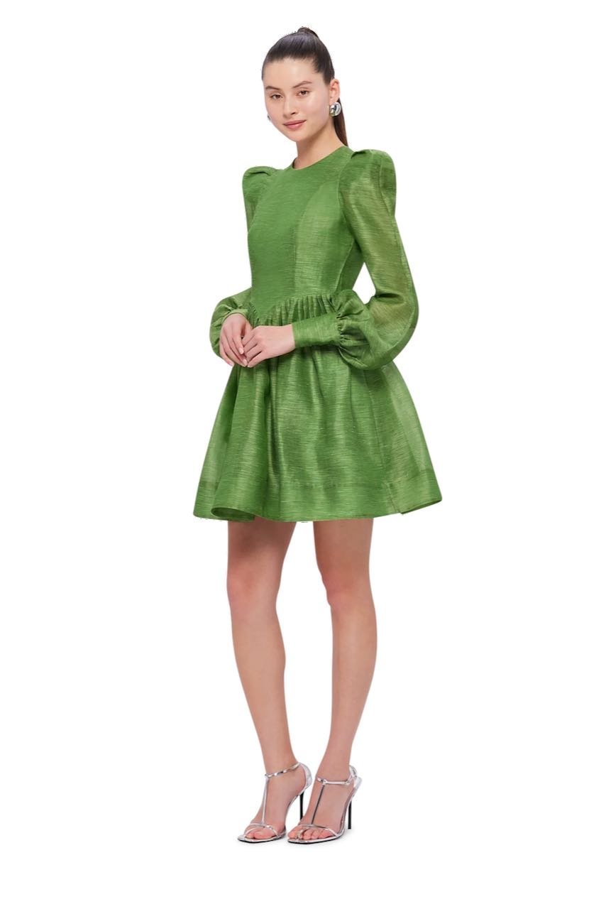 LEO LIN ELENA STRUCTURED SHOULDER MINI DRESS - TROPICAL photo 2