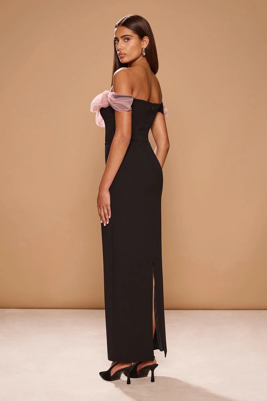 Sonya Caspian Gown - Black photo 2