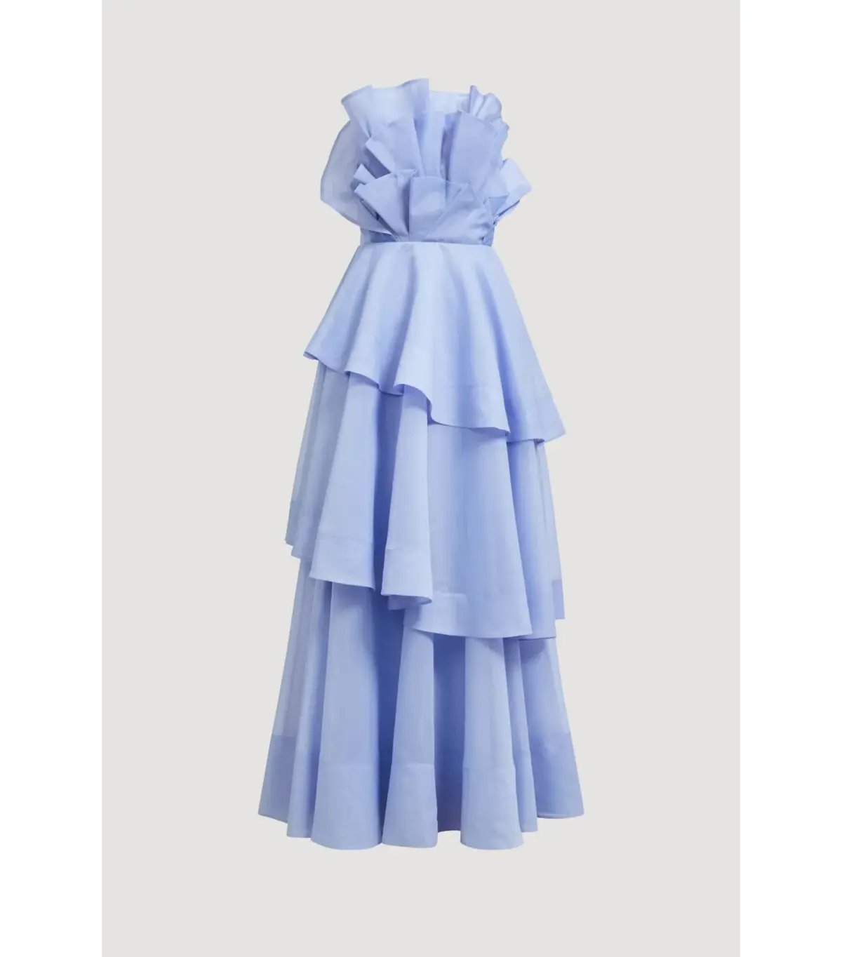 Aje Selestia Maxi Dress Pale Blue Size AU 14 photo 3