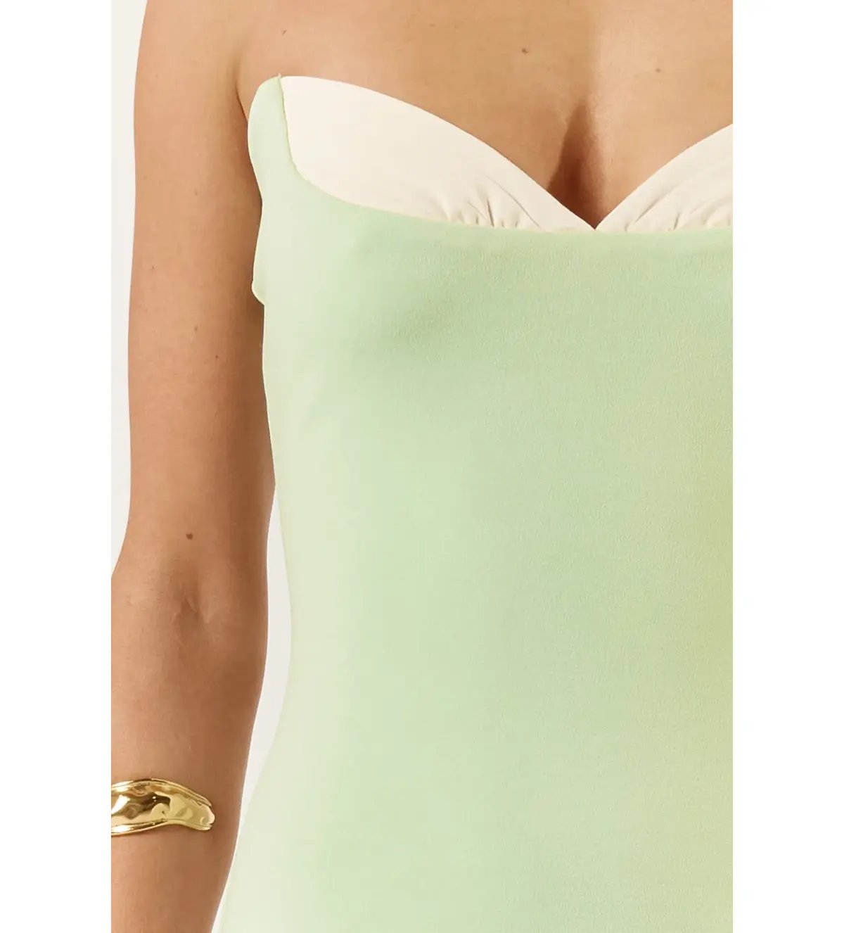 She is Olla Nicolette Maxi Dress Green Size 8/S photo 2