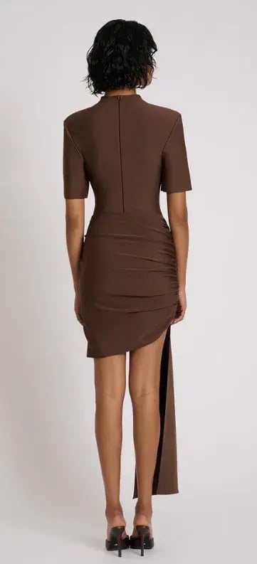 Eliya The Label Eloise Dress Brown XL/AU14 photo 3
