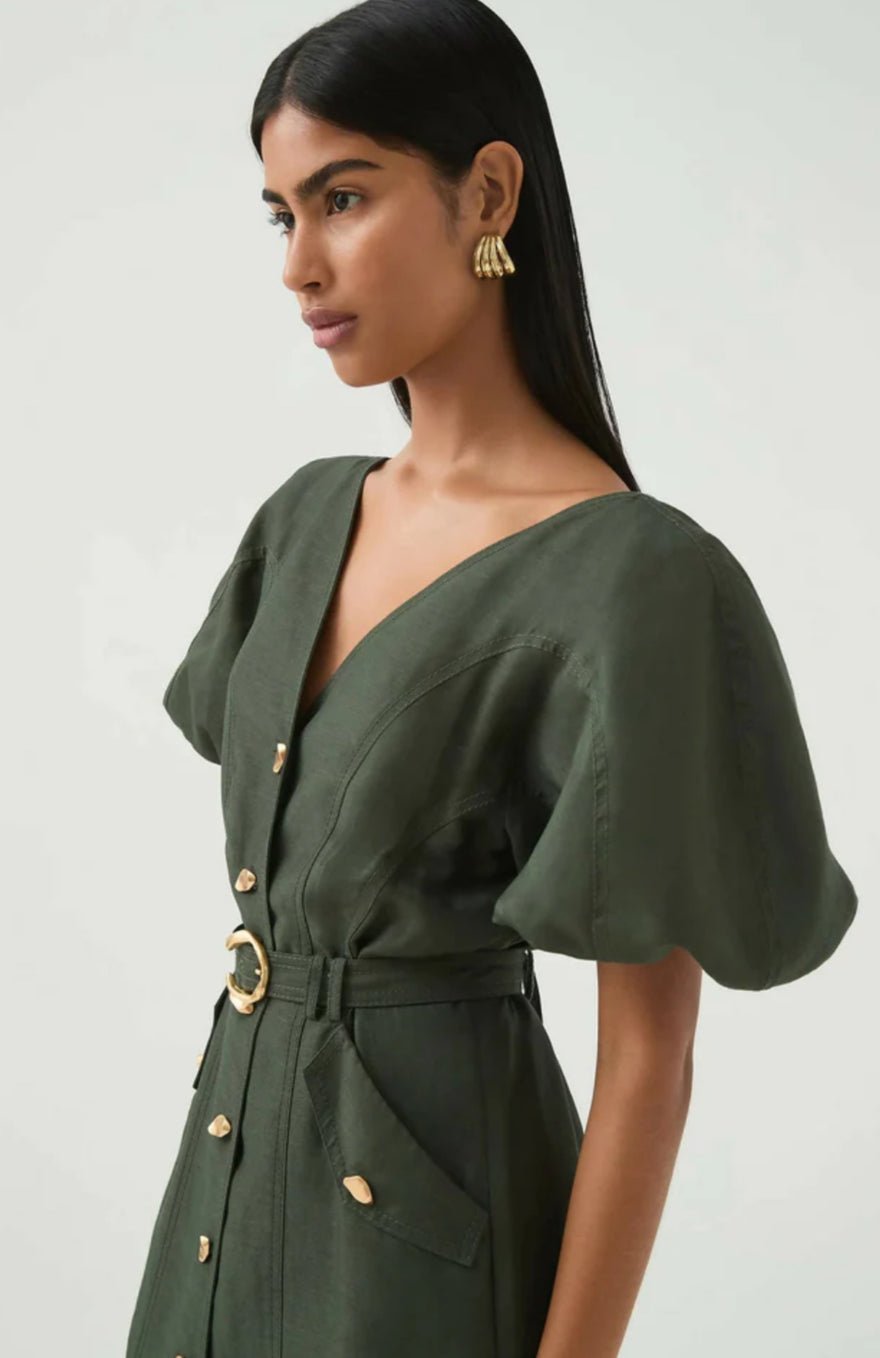 Aje Paloma Utility Midi Dress photo 3