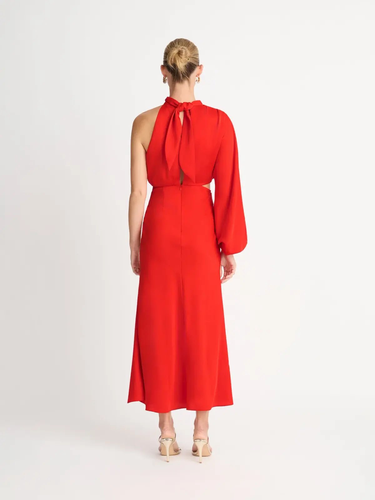 Sheike Olivia Maxi Dress Red Size 6 photo 3