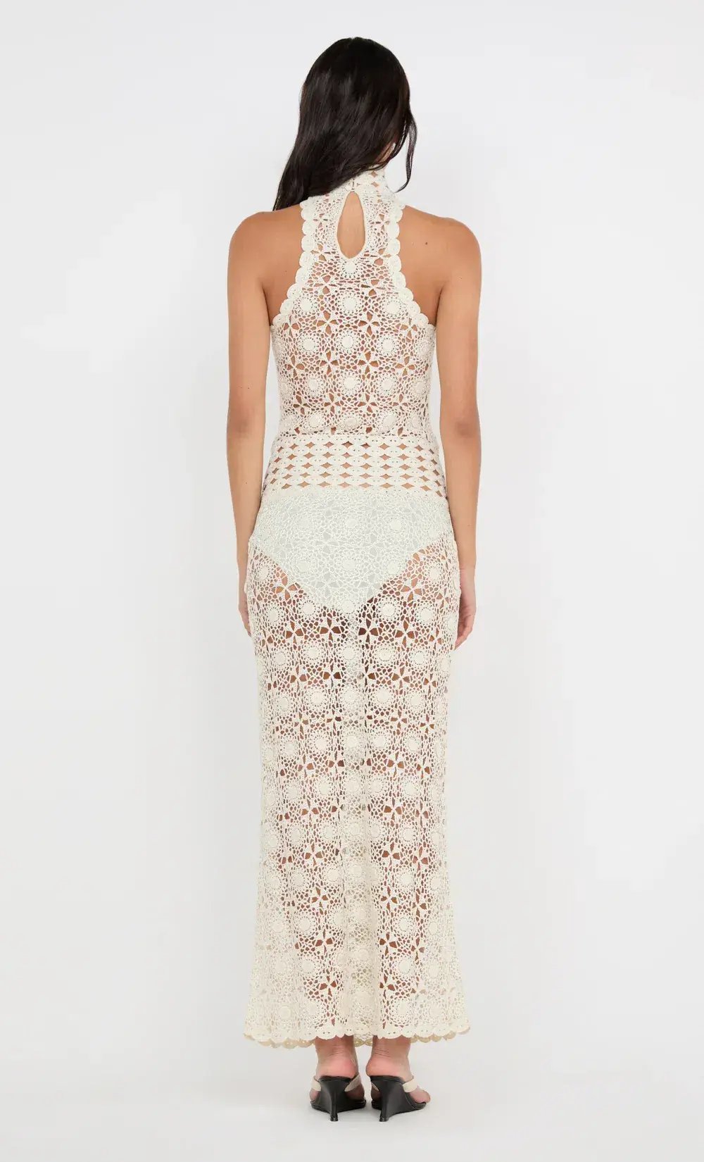 Bec & Bridge ANIA HALTER MAXI DRESS Size S/M photo 3