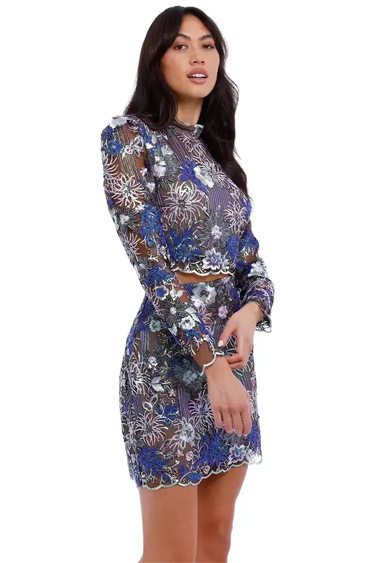 Elliatt Reese Set Floral Size 12 photo 4