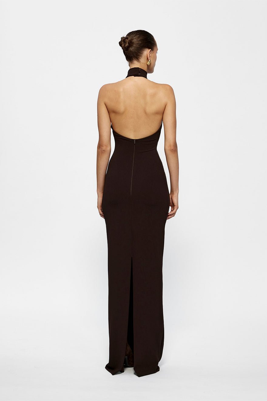 Effie Kats Rhi Gown - Coffee photo 4