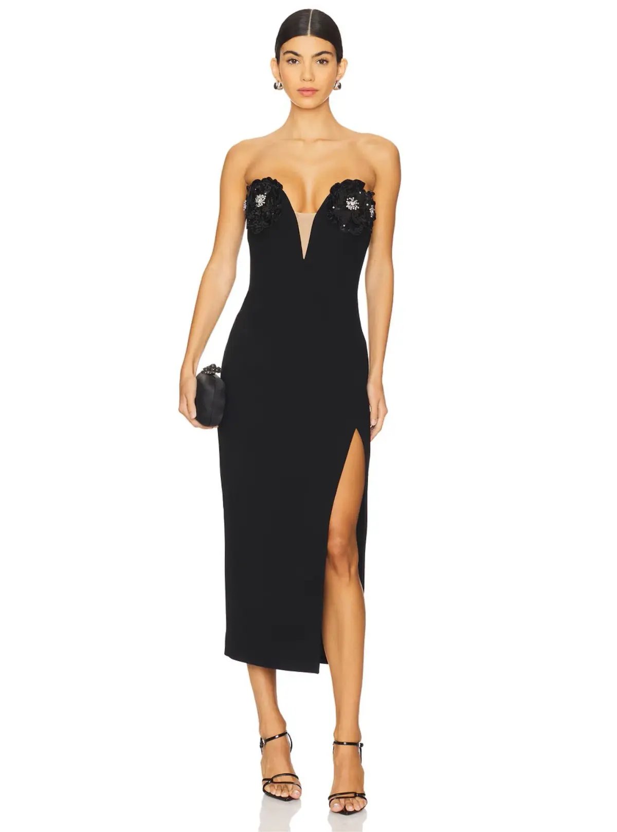 Rachel Gilbert Bowie Dress Black Size 1 / AU 8 photo 3