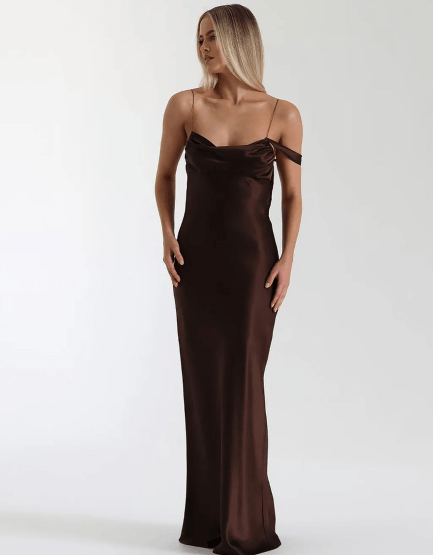 Natalie Rolt Tatiana Gown - Espresso photo 2