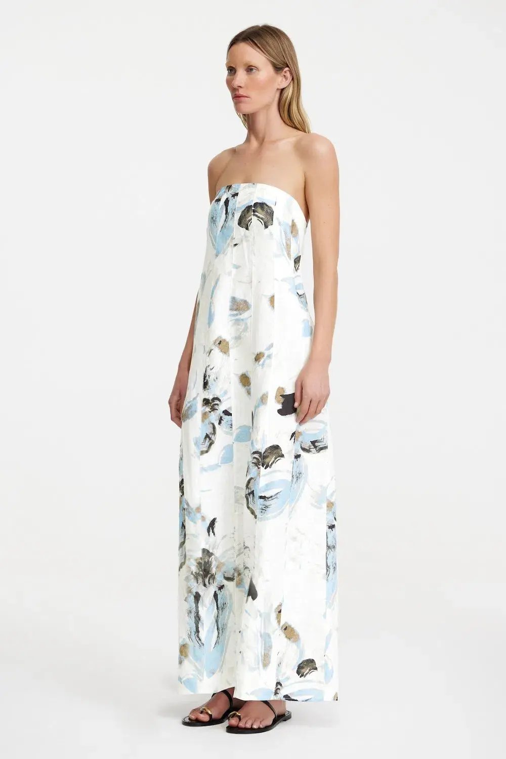 SIGNIFICANT OTHER ROSALIE MAXI DRESS PRINT SIZE 8 photo 2