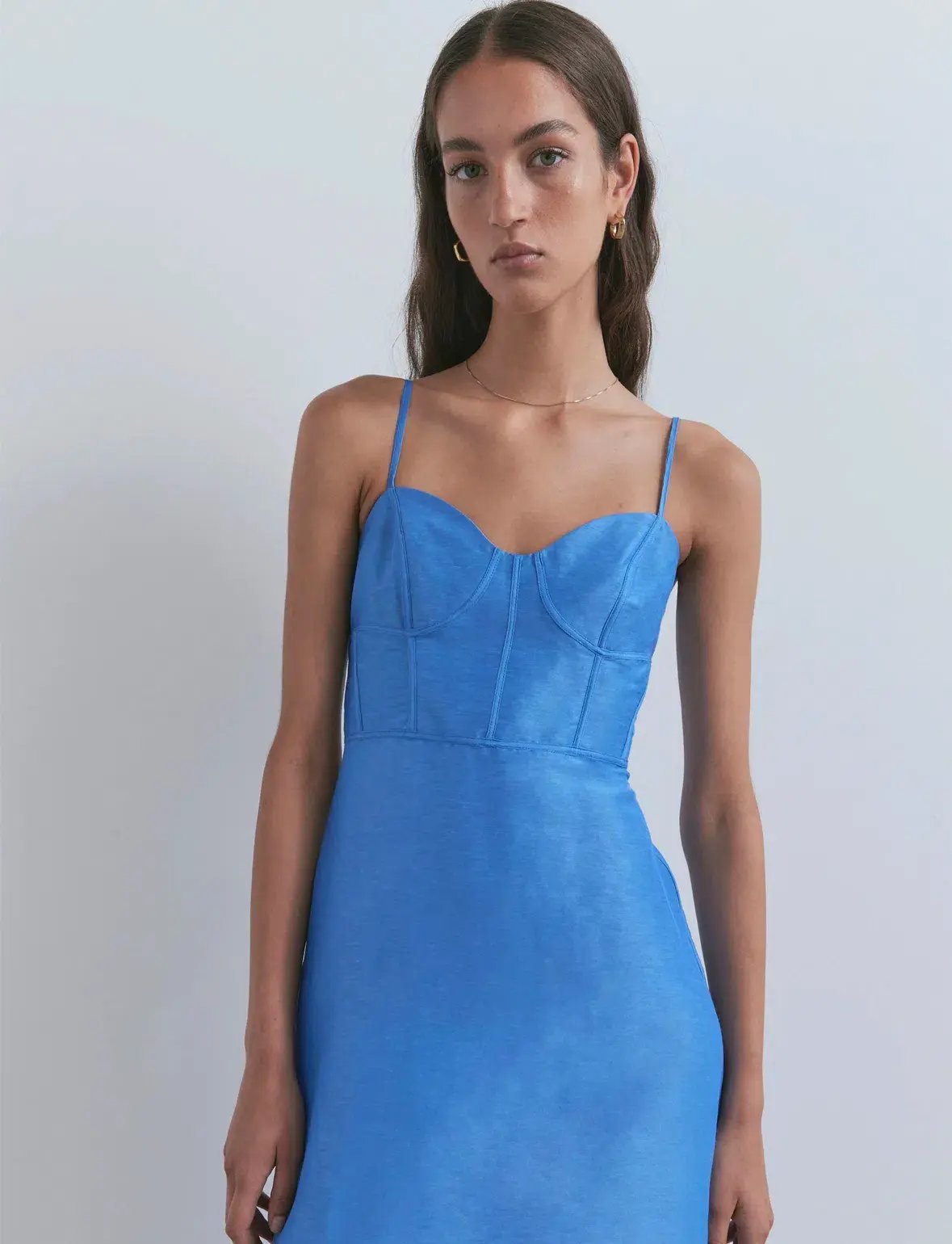 Viktoria & Woods Cornucopia Midi Dress Blue Size 14 photo 2