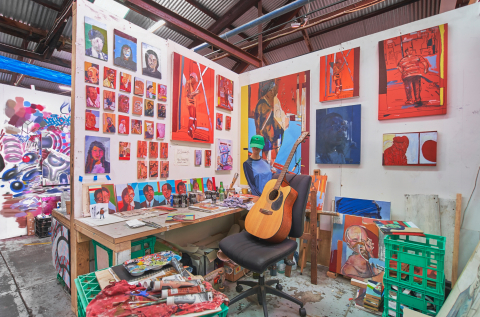 Inner City artist studio photo 8