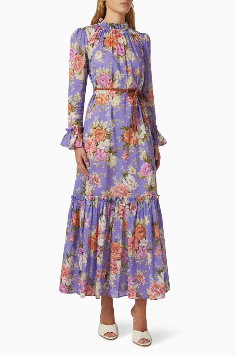 Zimmermann Pattie Frill Midi Dress photo 3