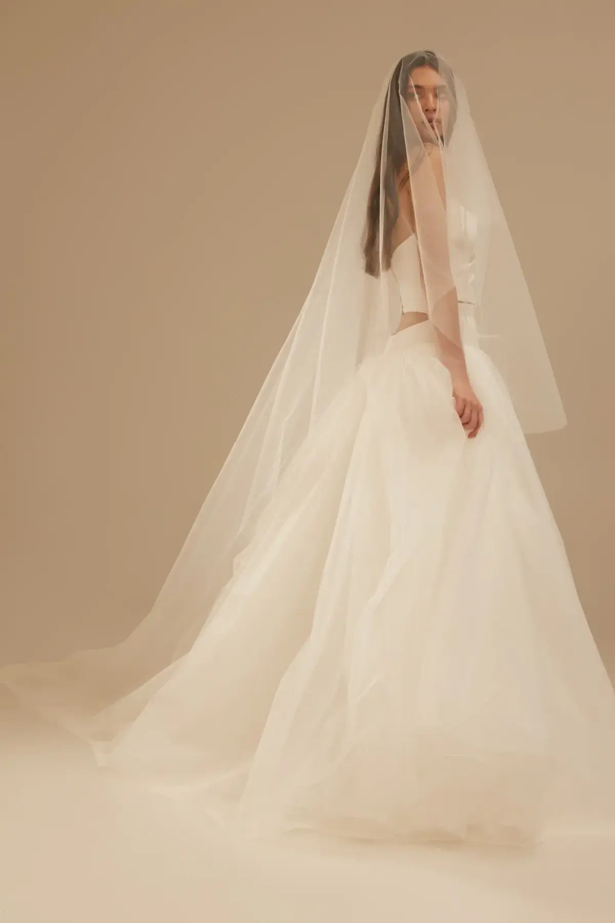 Kyha Studios Chosen Bridal Sheath Veil White photo 3