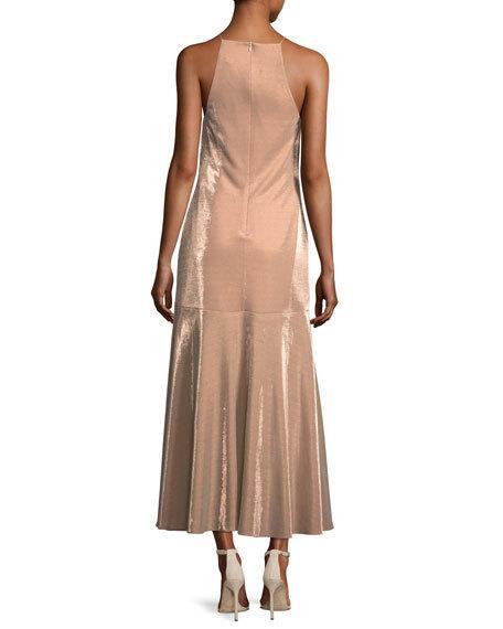 Camilla & Marc Opasidy Halter Neck Dress Pink Size 10 photo 2