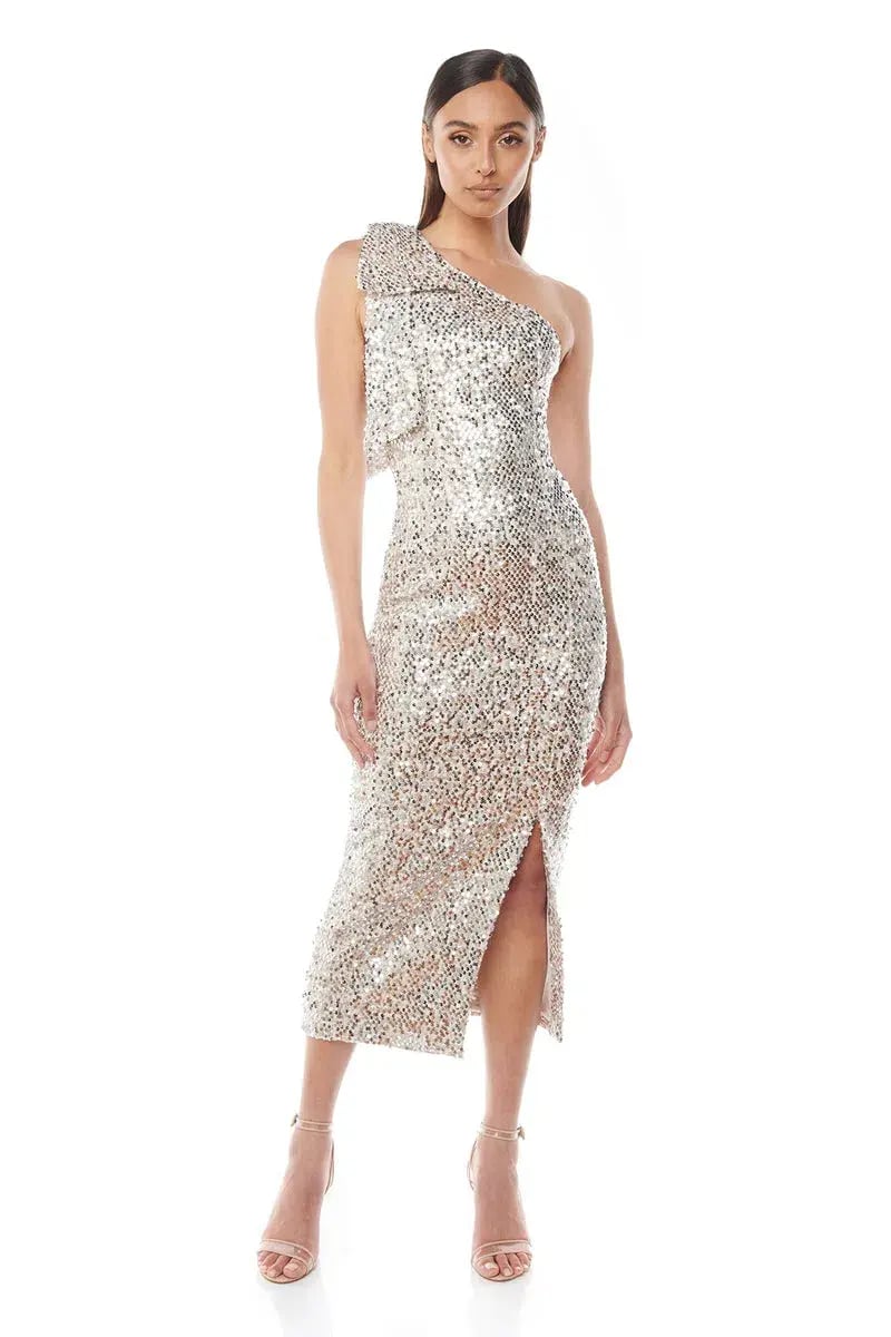 Eliya The Label Lydia Dress Sequin Size 12 photo 2