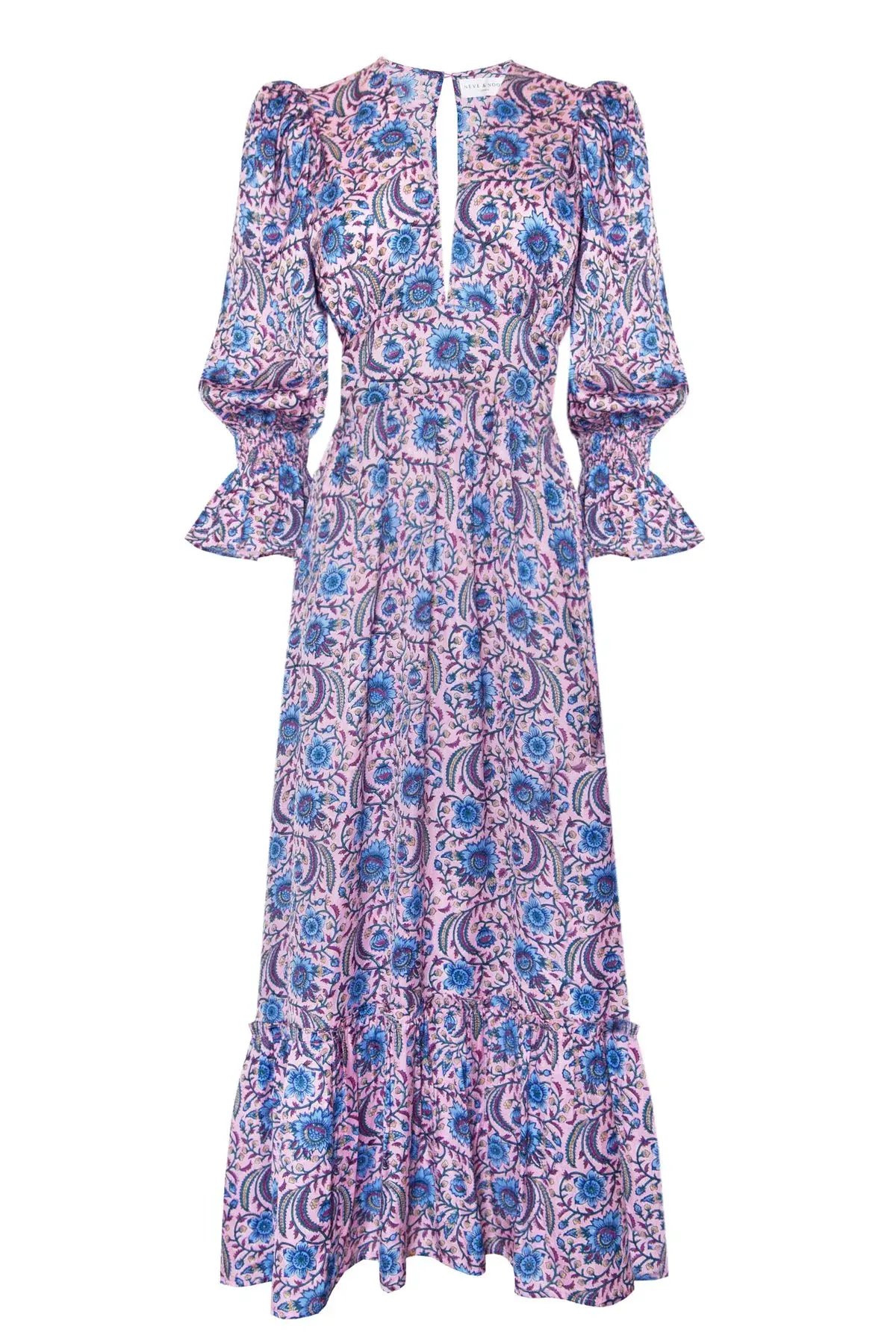 Neve & Noor Sophia Dress in Orchid Chintz Size 6 photo 4