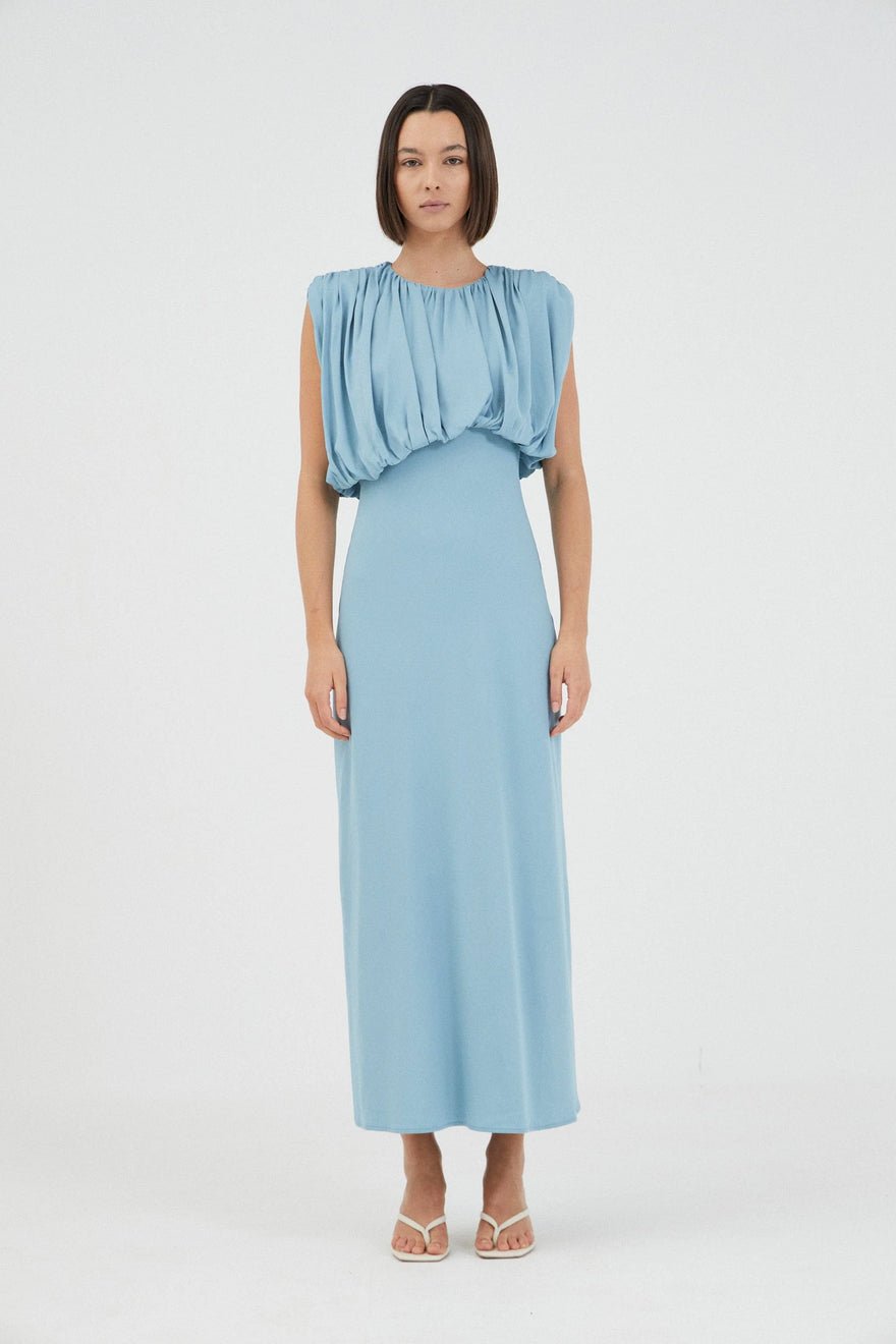 Third Form Seraphic Midi Dress | Aquatic photo 3