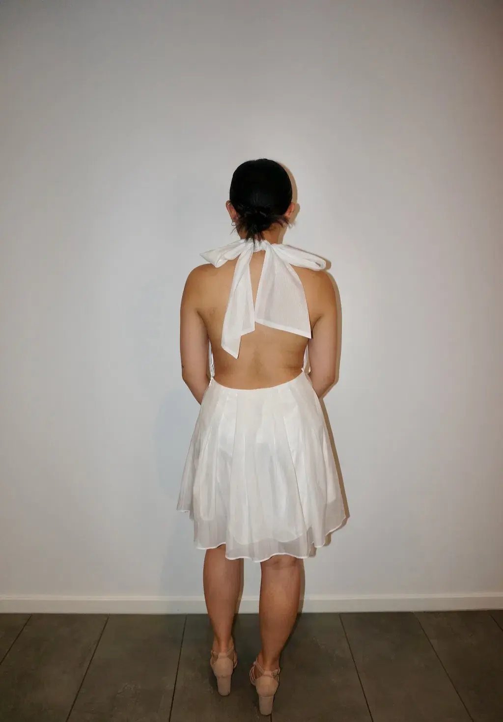 Calia Collection Rosalia Mini Dress White Size 8 photo 4