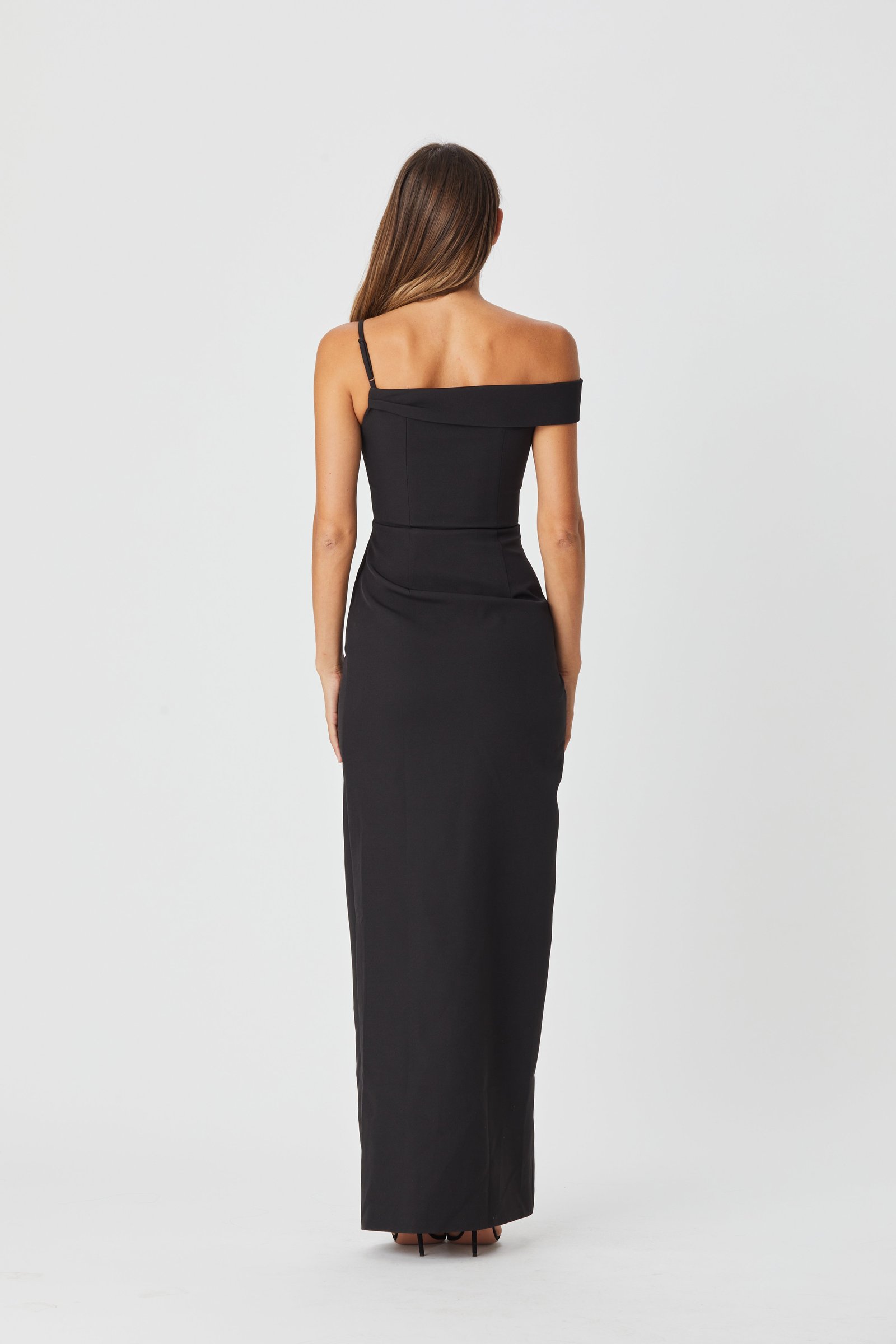 BIANCA & BRIDGETT ATHENA DRESS - BLACK photo 3
