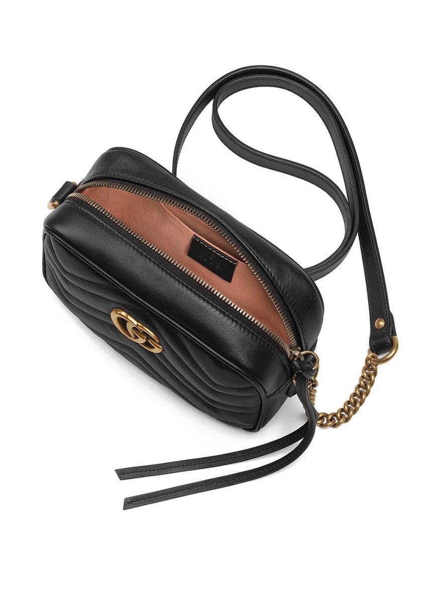 Gucci GG Marmont Mini Black Shoulder Bag photo 3