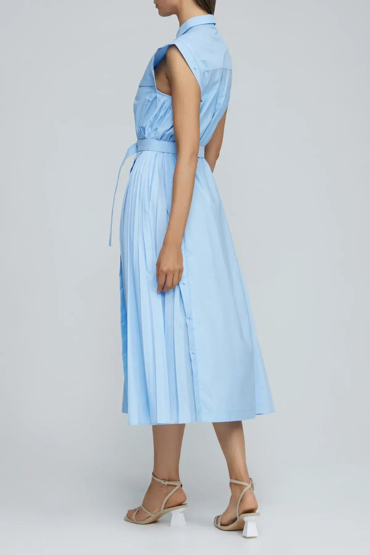 Acler Alcott Dress Blue Size 12 photo 3