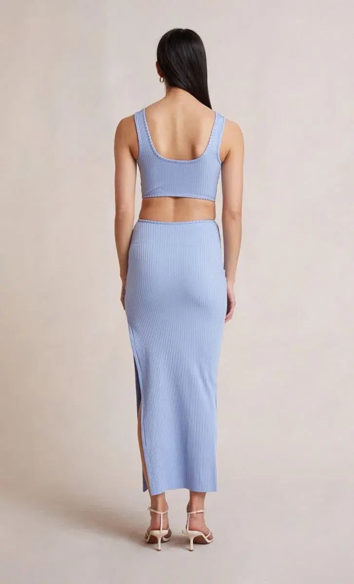 Bec & Bridge Cornflower Reba Midi Dress Blue Size 8 photo 3
