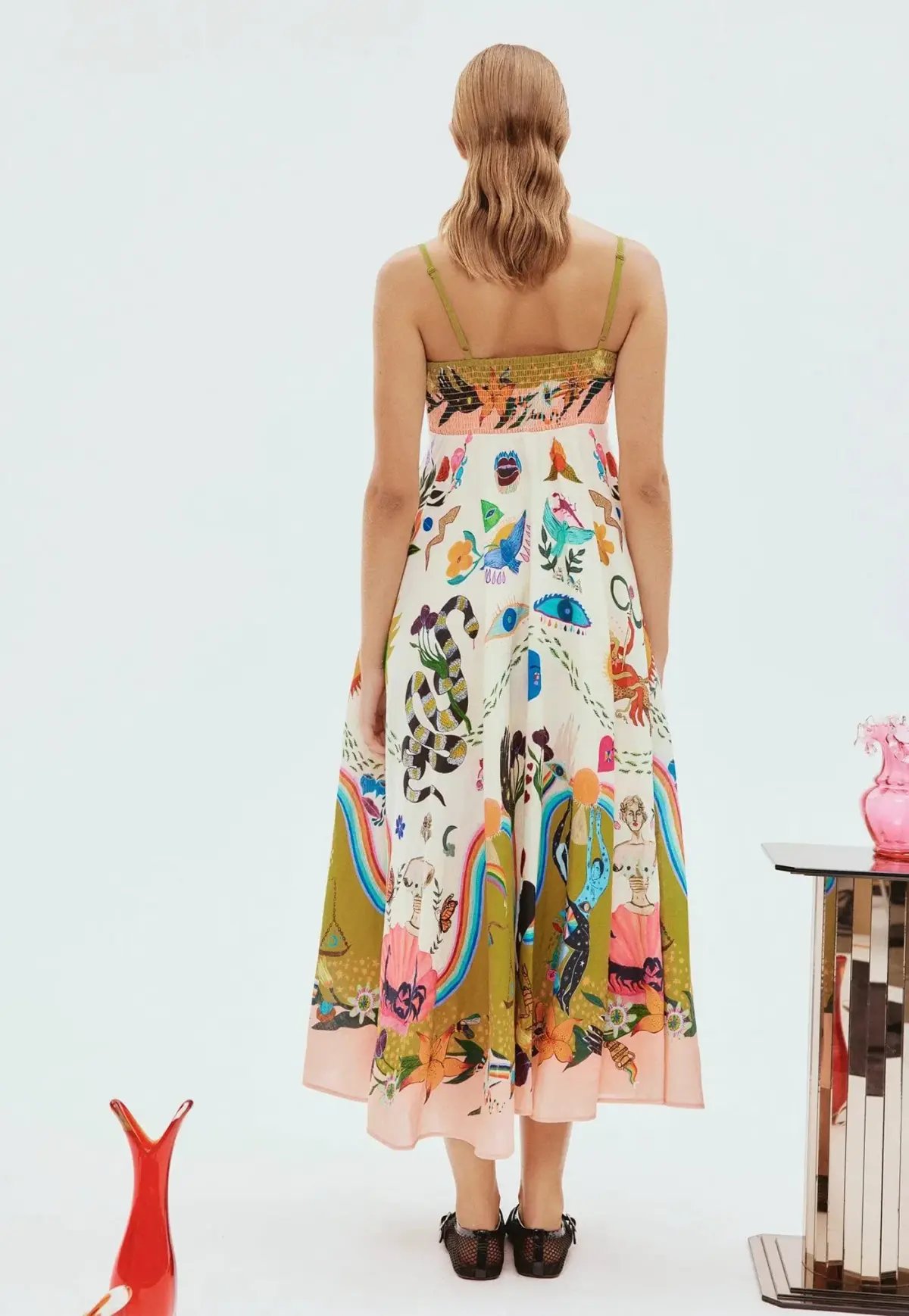 Alemais Evergreen Sundress Multi Size 8 photo 3