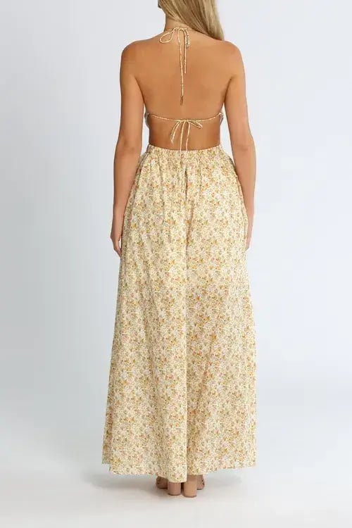 Significant Other Cara Dress Print Yellow Size 8 photo 3