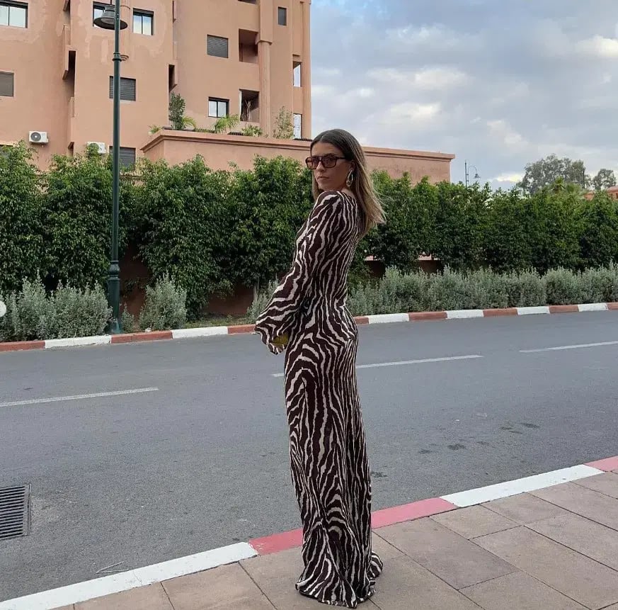 Realisation Par The Gia In Animal Zebra Print Size L / Au 12 photo 6