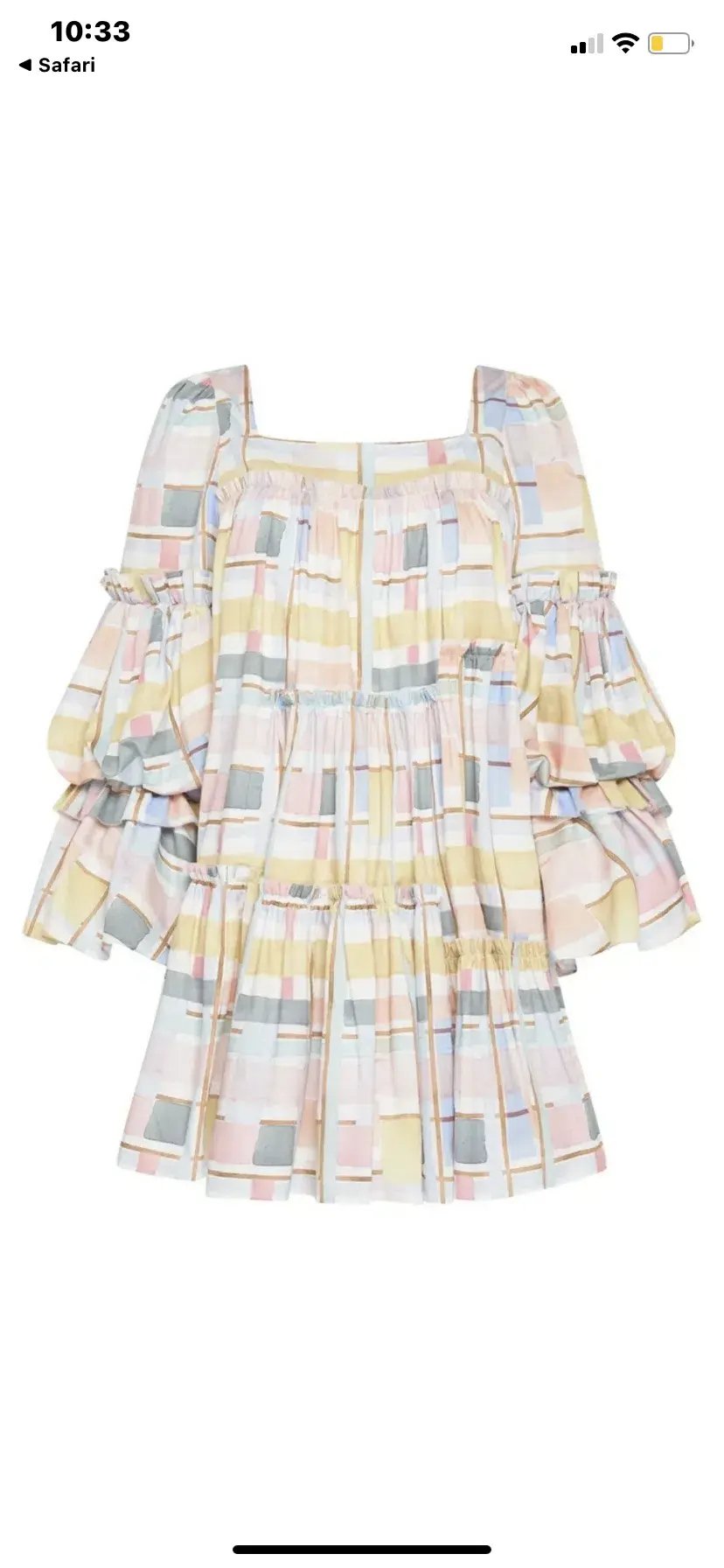 AJE Espirit Mini Dress Print Size 8 photo 4