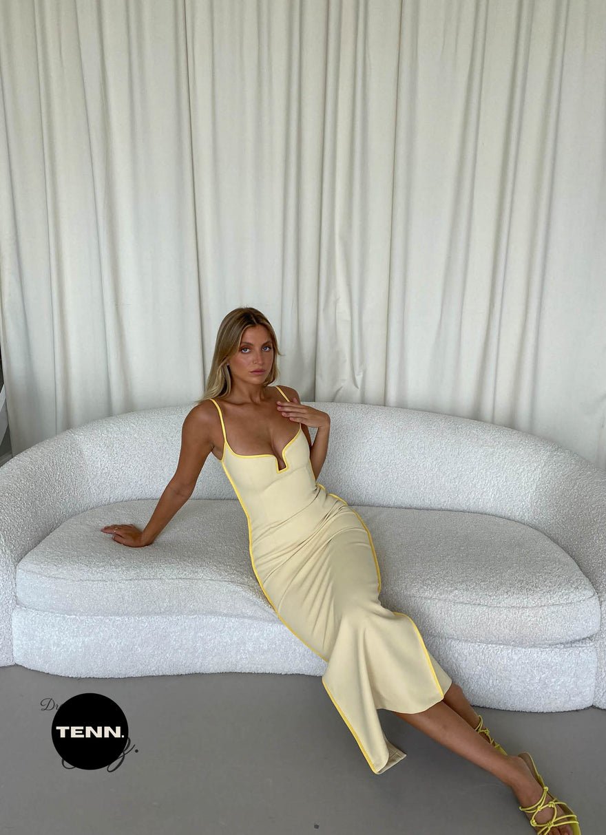 Paris Georgia Marlo Dress - Yellow photo 4