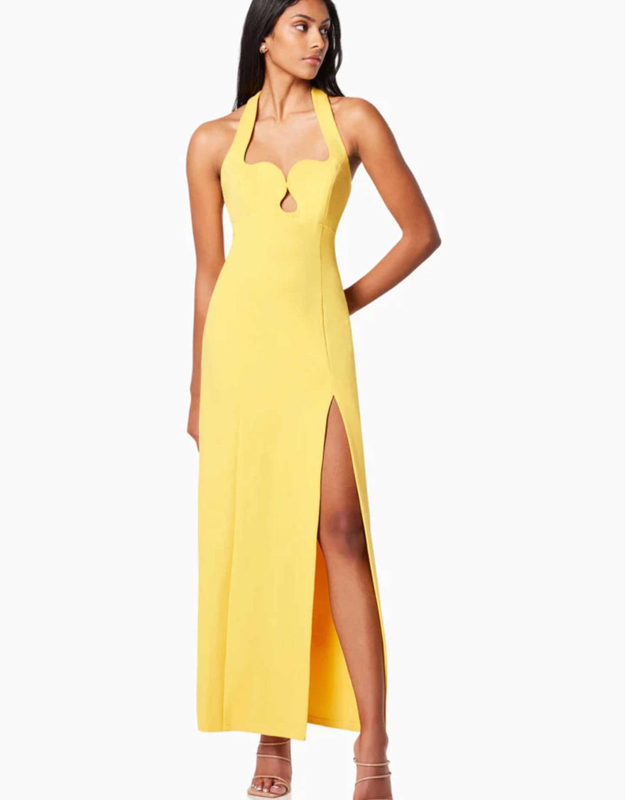Elliatt Tuning Gown, Yellow photo 4