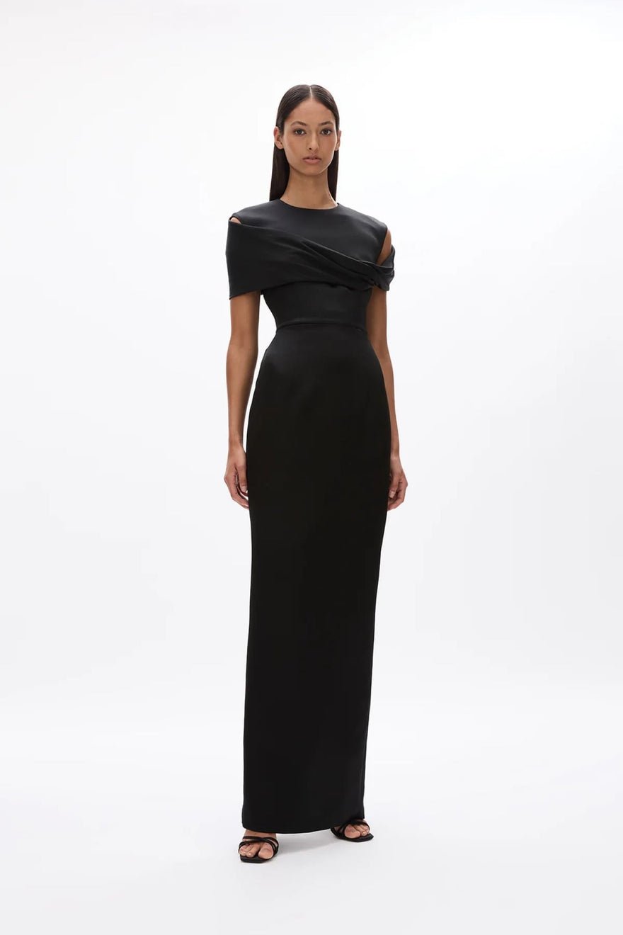 Rachel Gilbert Lorna Gown in Black photo 2