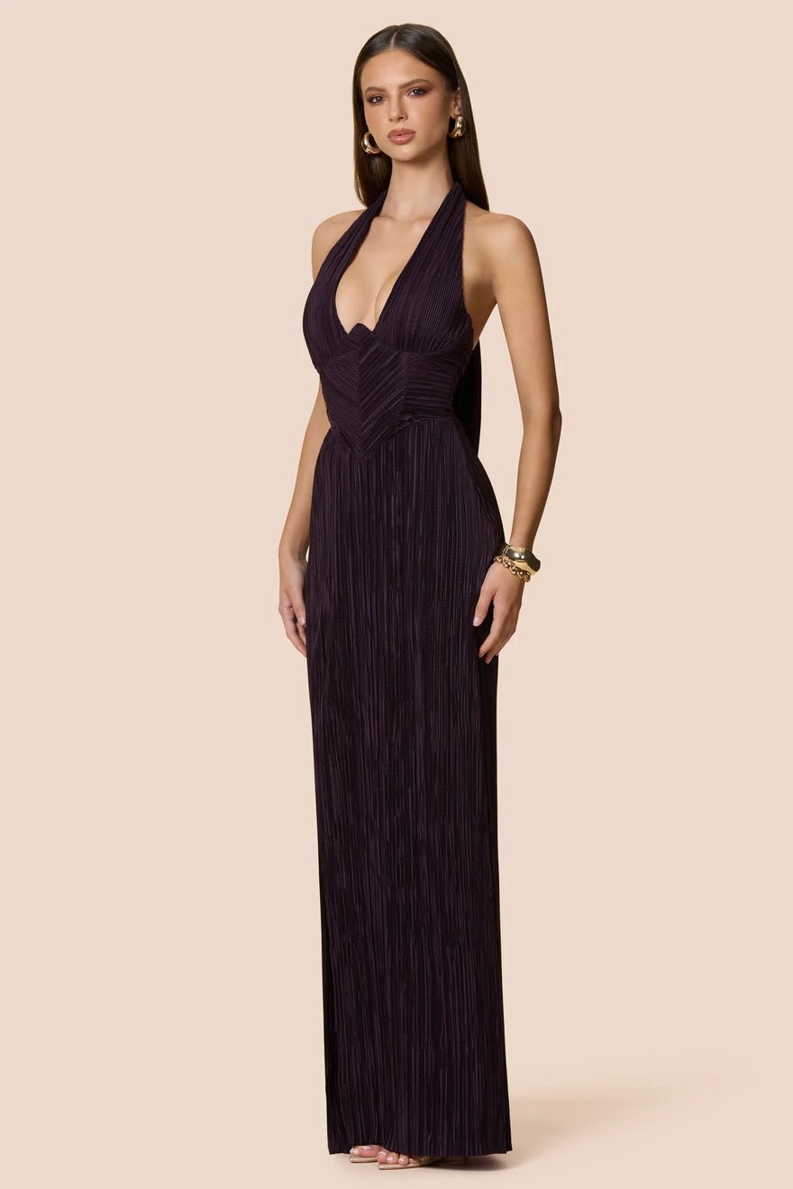 Nookie Belleza Gown - Plum photo 2