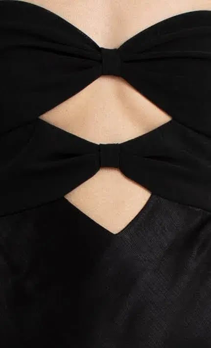 Bec & Bridge Halle Strapless Dress Black Size 6 photo 4