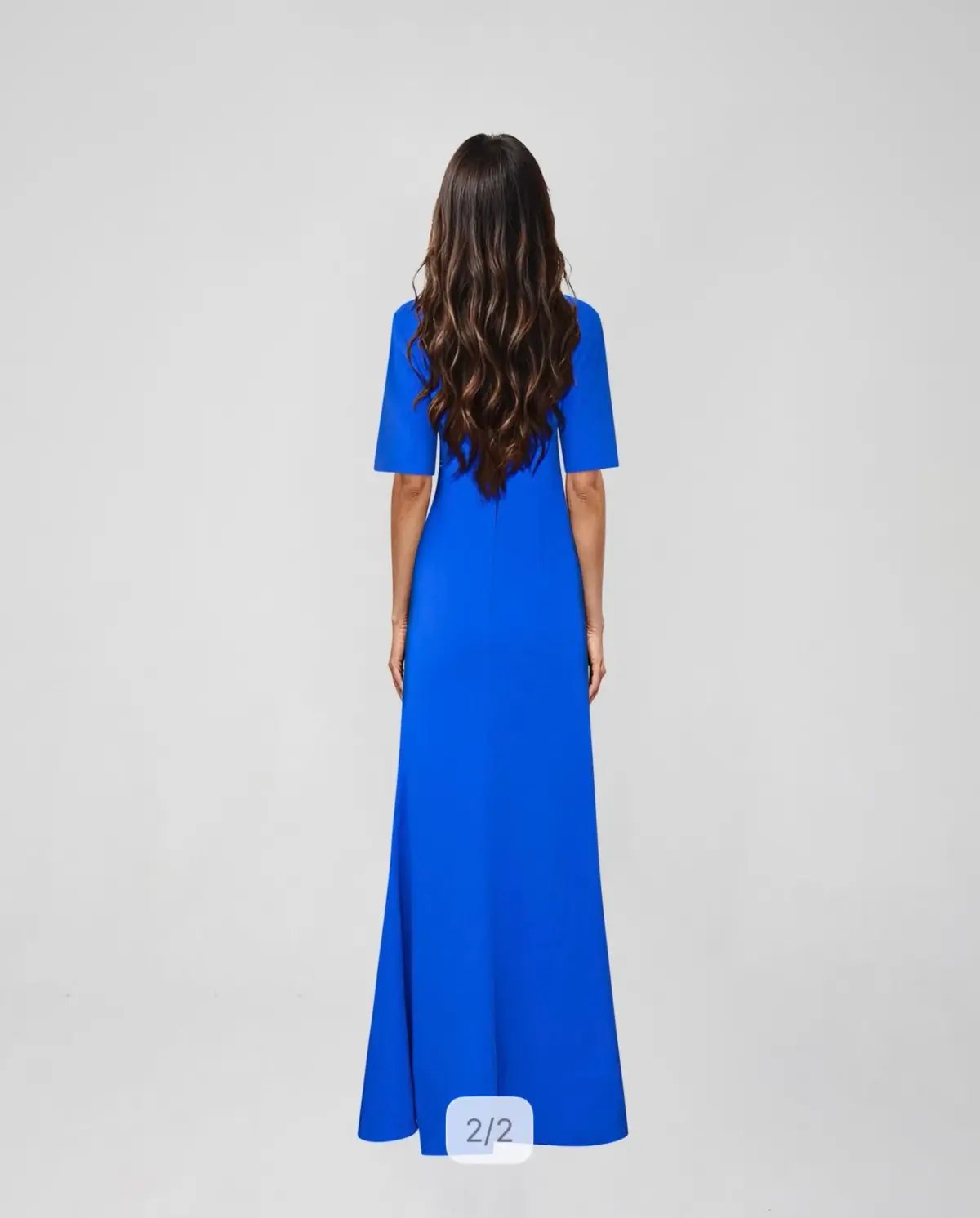Atoir Raya Maxi Dress Electric Blue Size 6 photo 2