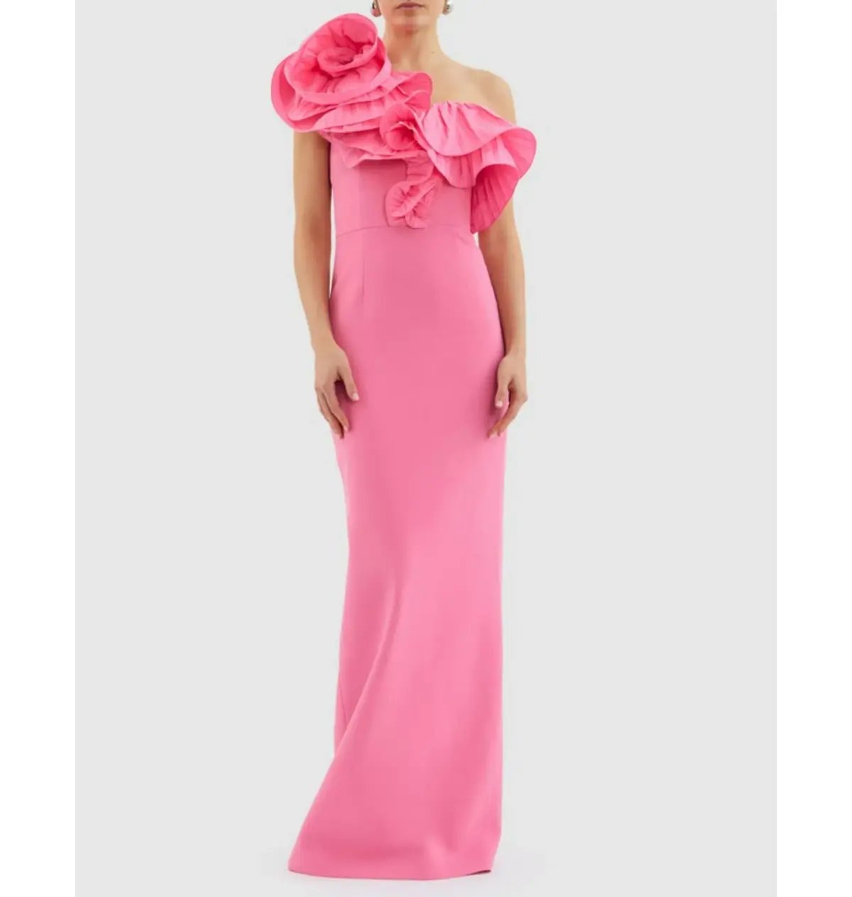 Rebecca Vallance Rosita Gown Shrimp Pink Size AU 8 photo 6