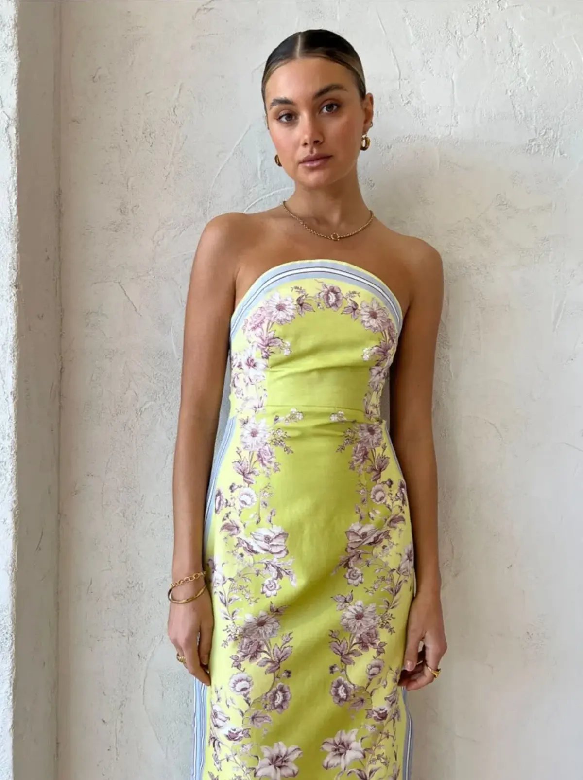 Alemais Marlow Bodice Dress Multi Print Size 8 photo 2