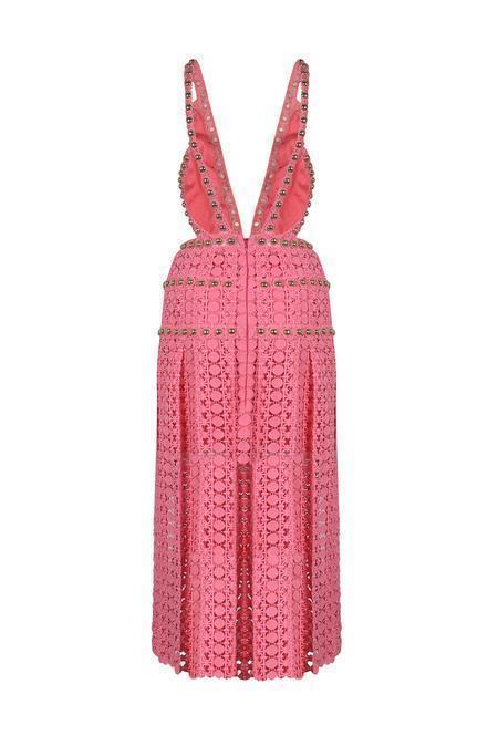 Thurley Titan Midi Dress Pink Size 6 photo 3