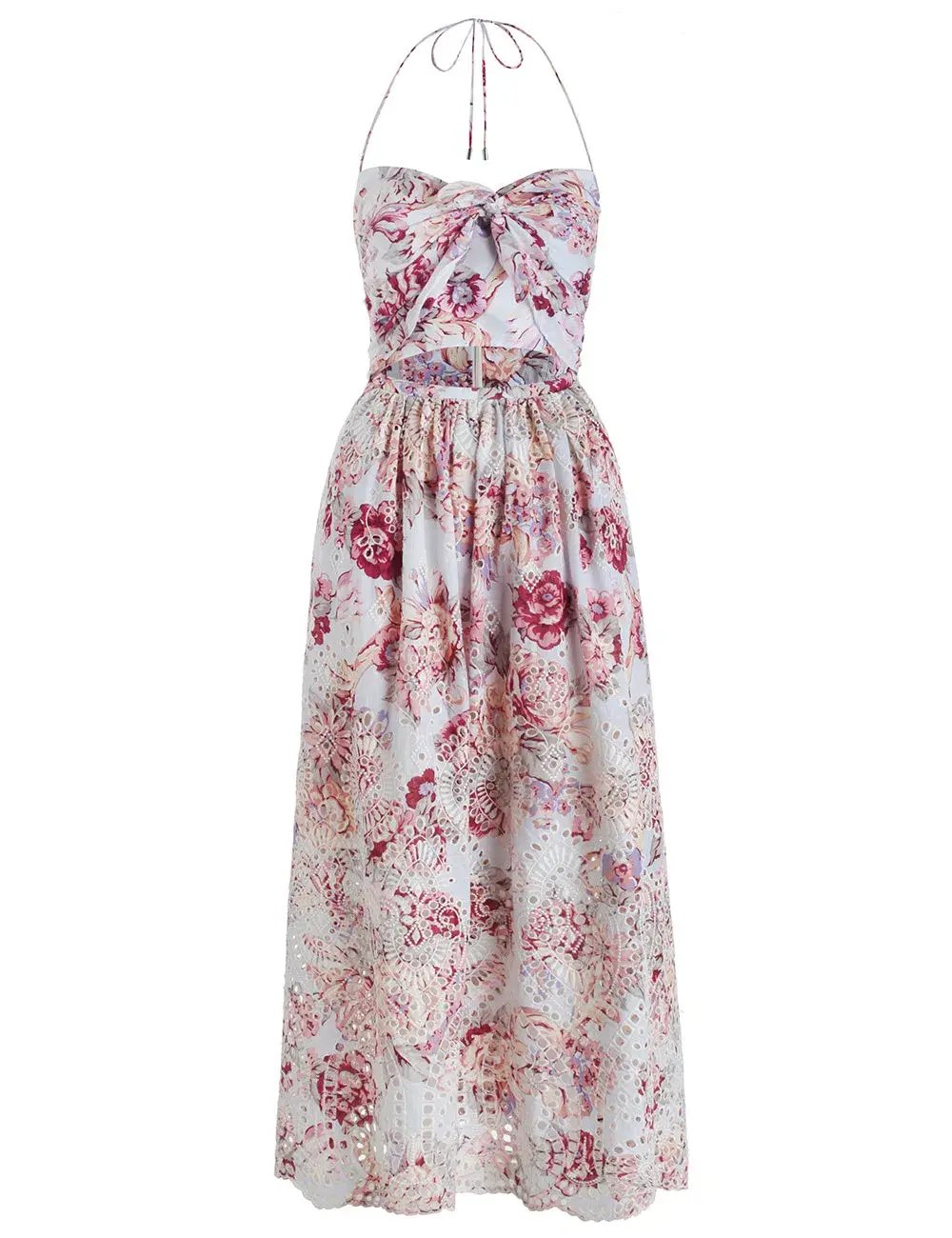 Zimmermann Eden Floral Midi Dress Size AU 8 photo 2