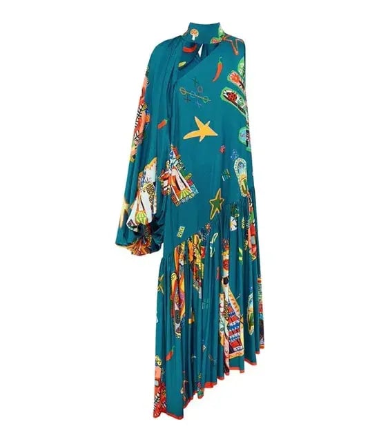 ALEMAIS Rollers Gown Multi Size 10 AU photo 8