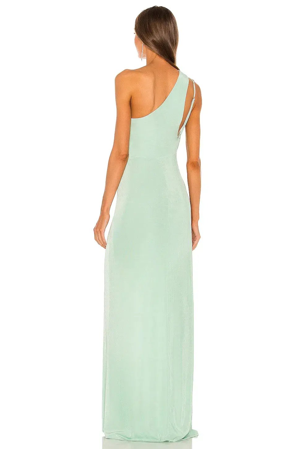Katie May X Revolve A Cut Above Gown Green Size S photo 2