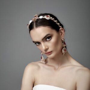 Ashlee Lauren Zaliki Jewel Headband photo 2