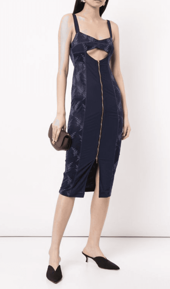 Alice McCall Loveland Indigo Midi Dress photo 3